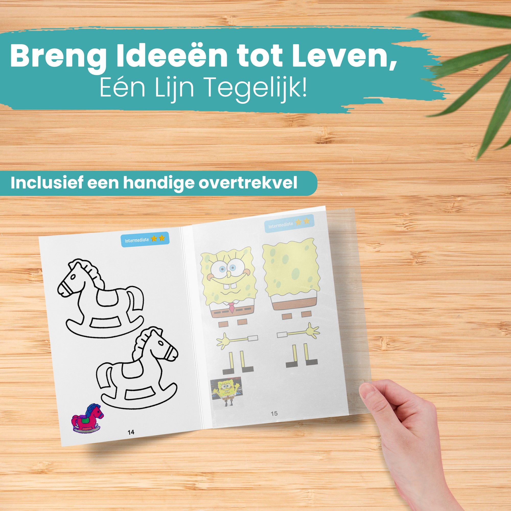 Kniha pro kreslení 3D perem XXL - 40 šablon